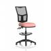 Eclipse Plus II Lever Task Operator Chair Mesh Back With High Rise Draughtsman Kit Bespoke Colour Seat Quest Shrimp KCUP3291