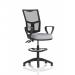 Eclipse Plus II Lever Task Operator Chair Mesh Back With High Rise Draughtsman Kit With Loop Arms Bespoke Colour Seat Quest Shell KCUP3302