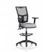 Eclipse Plus II Lever Task Operator Chair Mesh Back With High Rise Draughtsman Kit With Height Adjustable Arms Bespoke Colour Seat Quest Shell KCUP3314