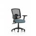 Eclipse Plus II Lever Task Operator Chair Deluxe Mesh Back With Height Adjustable And Folding Arms Bespoke Colour Seat Rivet Quench KCUP3367