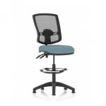 Eclipse Plus II Lever Task Operator Chair Deluxe Mesh Back With High Rise Draughtsman Kit Bespoke Colour Seat Rivet Quench KCUP3379