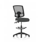 Eclipse Plus II Lever Task Operator Chair Deluxe Mesh Back With High Rise Draughtsman Kit Bespoke Colour Seat Quest Mussel KCUP3384