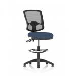 Eclipse Plus II Lever Task Operator Chair Deluxe Mesh Back With High Rise Draughtsman Kit Bespoke Colour Seat Quest Whelk KCUP3388