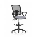 Eclipse Plus II Lever Task Operator Chair Deluxe Mesh Back With High Rise Draughtsman Kit With Loop Arms Bespoke Colour Seat Quest Shell KCUP3398