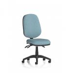 Eclipse Plus III Lever Task Operator Chair Bespoke Colour Back And Seat Rivet Quench KCUP3427