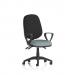 Eclipse Plus III Lever Task Operator Chair With Loop Arms Bespoke Colour Seat Rivet Tensile KCUP3464