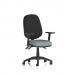 Eclipse Plus III Lever Task Operator Chair With Height Adjustable Arms Bespoke Colour Seat Rivet Tensile KCUP3488