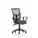 Eclipse Plus III Lever Task Operator Chair Mesh Back With Loop Arms Bespoke Colour Seat Quest Mussel KCUP3540