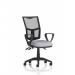 Eclipse Plus III Lever Task Operator Chair Mesh Back With Loop Arms Bespoke Colour Seat Quest Shell KCUP3542