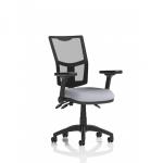Eclipse Plus III Lever Task Operator Chair Mesh Back With Height Adjustable And Folding Arms Bespoke Colour Seat Quest Shell KCUP3566