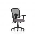 Eclipse Plus III Lever Task Operator Chair Deluxe Mesh Back With Height Adjustable Arms Bespoke Colour Seat Rivet Fuse KCUP3594
