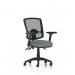 Eclipse Plus III Lever Task Operator Chair Deluxe Mesh Back With Height Adjustable And Folding Arms Bespoke Colour Seat Rivet Tensile KCUP3608