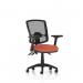 Eclipse Plus III Lever Task Operator Chair Deluxe Mesh Back With Height Adjustable And Folding Arms Bespoke Colour Seat Quest Crab KCUP3609