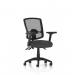 Eclipse Plus III Lever Task Operator Chair Deluxe Mesh Back With Height Adjustable And Folding Arms Bespoke Colour Seat Quest Mussel KCUP3612