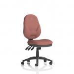 Eclipse Plus XL Lever Task Operator Chair Bespoke Colour Back And Seat Rivet Forge KCUP3617
