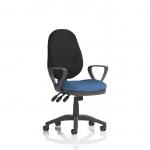 Eclipse Plus XL Lever Task Operator Chair With Loop Arms Bespoke Colour Seat Quest Limpet KCUP3659