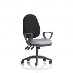Eclipse Plus XL Lever Task Operator Chair With Loop Arms Bespoke Colour Seat Quest Shell KCUP3662