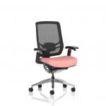 Ergo Click Mesh Back Bespoke Colour Seat Quest Shrimp KCUP3723