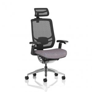 Ergo Click Mesh Back With Headrest Bespoke Colour Seat Rivet Fuse