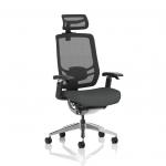Ergo Click Mesh Back With Headrest Bespoke Colour Seat Quest Mussel KCUP3732