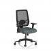 Ergo Twist Mesh Back Ergonomic Task Operator Office Chair With Height Adjustable Arms Bespoke Colour Seat Rivet Tensile KCUP3740
