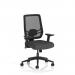 Ergo Twist Mesh Back Ergonomic Task Operator Office Chair With Height Adjustable Arms Bespoke Colour Seat Quest Mussel KCUP3744