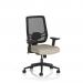 Ergo Twist Mesh Back Ergonomic Task Operator Office Chair With Height Adjustable Arms Bespoke Colour Seat Quest Salt KCUP3745