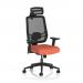Ergo Twist Mesh Back Ergonomic Task Operator Office Chair With Height Adjustable Arms With Headrest Bespoke Colour Seat Quest Crab KCUP3753