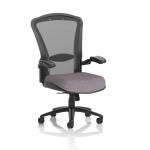 Houston Heavy Duty Task Operator Chair Black Mesh Back Bespoke Colour Seat Rivet Fuse KCUP3870