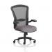 Houston Heavy Duty Task Operator Chair Black Mesh Back Bespoke Colour Seat Rivet Fuse KCUP3870