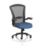 Houston Heavy Duty Task Operator Chair Black Mesh Back Bespoke Colour Seat Quest Limpet KCUP3875