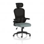 Iris Task Operator Black Mesh Back Bespoke Colour Seat Rivet Tensile KCUP3884