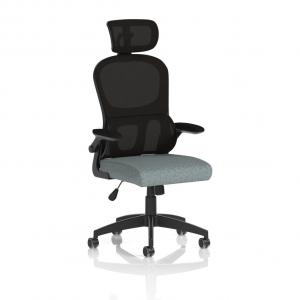 Iris Task Operator Black Mesh Back Bespoke Colour Seat Rivet Tensile