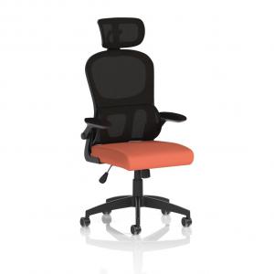 Iris Task Operator Black Mesh Back Bespoke Colour Seat Quest Crab