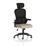 Iris Task Operator Black Mesh Back Bespoke Colour Seat Quest Salt KCUP3889