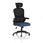 Iris Task Operator Black Mesh Back Bespoke Colour Seat Quest Whelk KCUP3892