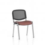 ISO Chrome Frame Mesh Back Bespoke Colour Rivet Forge (MOQ of 4 - Priced Individually) KCUP3929