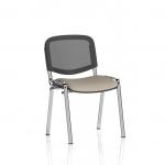 ISO Chrome Frame Mesh Back Bespoke Colour Quest Salt (MOQ of 4 - Priced Individually) KCUP3937