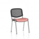 ISO Chrome Frame Mesh Back Bespoke Colour Quest Shrimp (MOQ of 4 - Priced Individually) KCUP3939