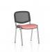 ISO Chrome Frame Mesh Back Bespoke Colour Quest Shrimp (MOQ of 4 - Priced Individually) KCUP3939