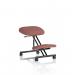 Kneeling Stool Black Frame Bespoke Colour Rivet Forge KCUP3941