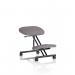 Kneeling Stool Black Frame Bespoke Colour Rivet Fuse KCUP3942