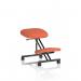 Kneeling Stool Black Frame Bespoke Colour Quest Crab KCUP3945