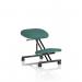 Kneeling Stool Black Frame Bespoke Colour Quest Kelp KCUP3946