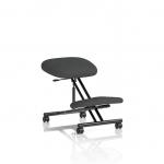 Kneeling Stool Black Frame Bespoke Colour Quest Mussel KCUP3948