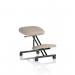 Kneeling Stool Black Frame Bespoke Colour Quest Salt KCUP3949