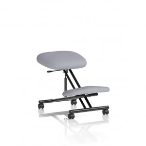 Kneeling Stool Black Frame Bespoke Colour Quest Shell KCUP3950