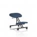 Kneeling Stool Black Frame Bespoke Colour Quest Whelk KCUP3952