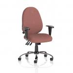 Lisbon Task Operator Chair Bespoke Colour Rivet Forge KCUP3965