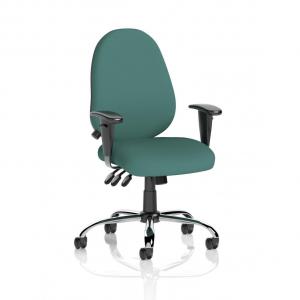 Lisbon Task Operator Chair Bespoke Colour Quest Kelp KCUP3970